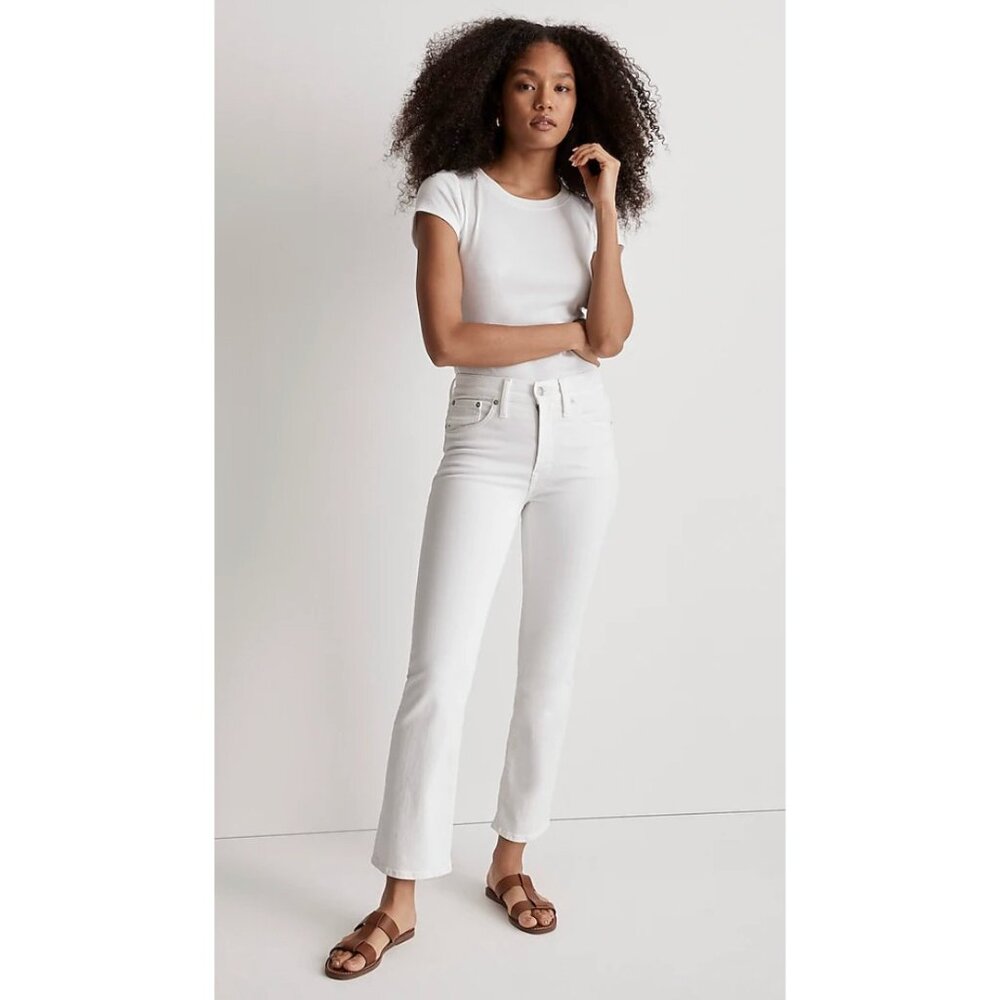Madewell Women's White Ankle & Cropped Jeans